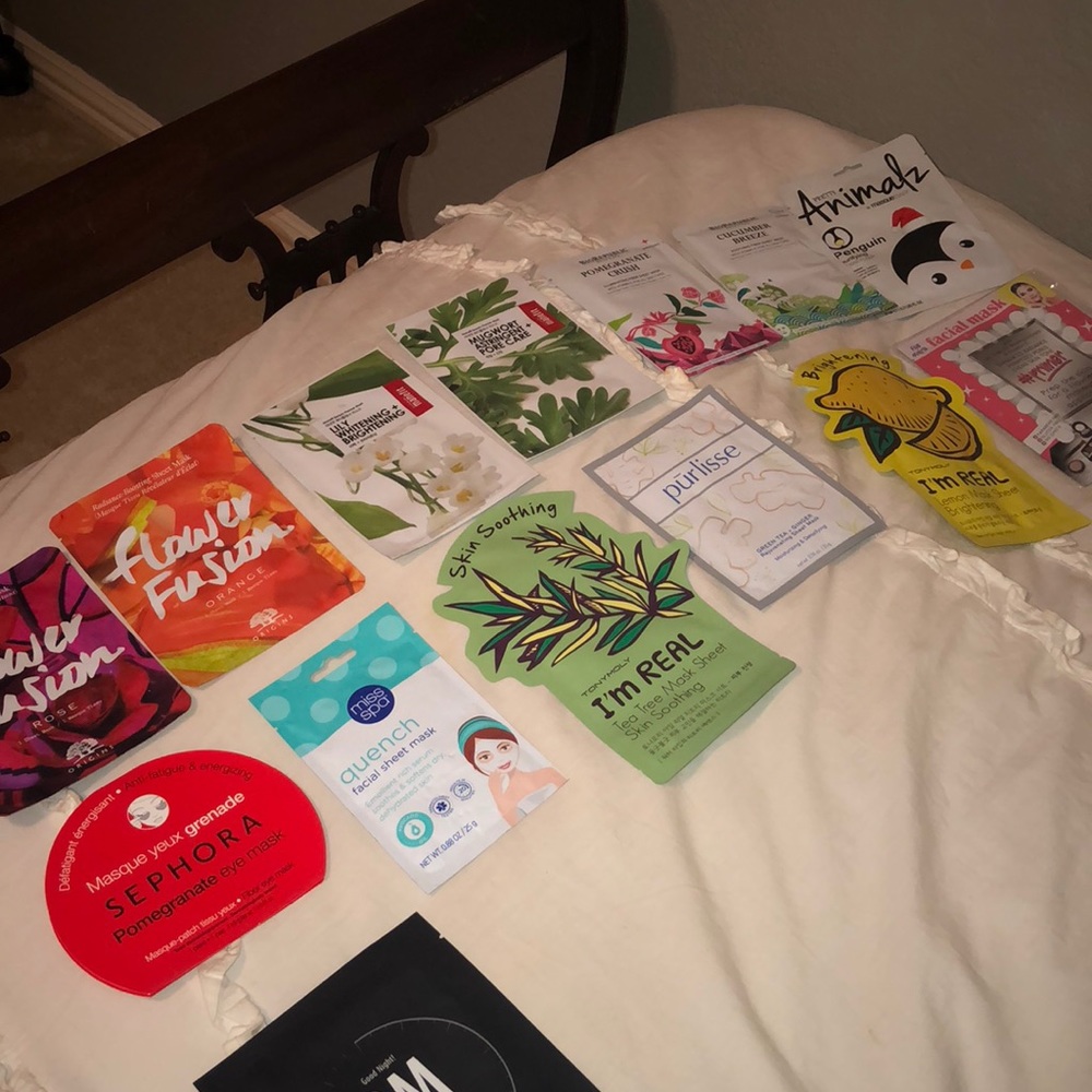 14 FACE MASKS!!